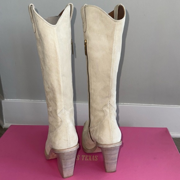Paris Texas Vegas Boot in calf suede - Picture 5 of 11